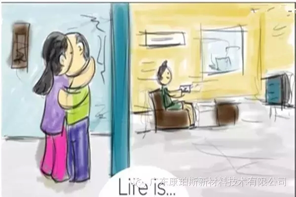 人生就是。。。 就算孩子在家，還是忍不住與40歲的另一半偷偷親一口